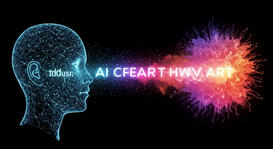 AI transforming text prompts into creative writing